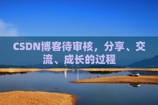 CSDN博客待审核，分享、交流、成长的过程